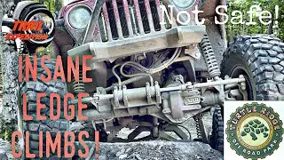 INSANE Ledge Climbs at Turtle Ridge Off-road Park - Drummond Part 4