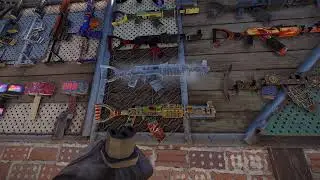 Rust Weapon Rack
