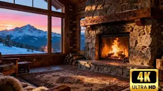 Fireplace Sounds for Relaxation | Zen Crackling Fire to Sleep, Study & Unwind (8 Hours 4K)