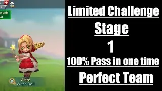 Lords mobile dark disaster limited challenge stage 1|Astre limited challenge stage 1