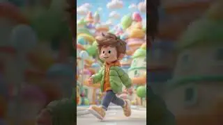 Free 3D Cartoon Boy AI Images & Prompts Copyright Free #shorts #ai #prompt #copyrightfree