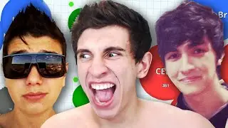 COMI O DECO E O CEEFI! - AGARIO (Agar.io)