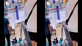 大哥，你是故意的吗？跟对象吵架了？不带这样折磨的，看着都晕#商场街拍 #路人视角  #人脸仓鼠公仔挂件