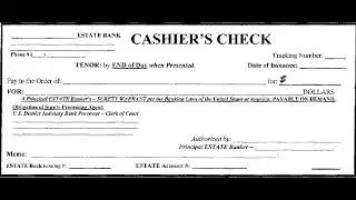Cashier's Check