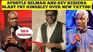PASTOR  GET BACKLASH AFTER SHOWING OFF HIS NEW TATTOO TO CELEBRATE HIS 50th BIRTHDAY