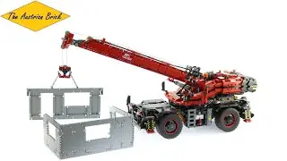 LEGO Technic 42082 Rough Terrain Crane Build in 20x Speed