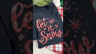 DIY Christmas Pajamas using Cricut & pattern HTV - Easy, Inexpensive, & Festive! 🎄🎅🏻#cricut