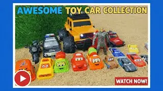 Massive Toy Car Collection Unboxing & Play!