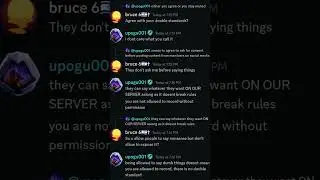 Double standards of MDD moderater