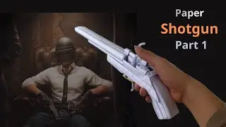 HOW TO MAKE PAPER SHOTGUN AMMO &ndash; DOUBLE BARREL STYLE  DIY PAPER SHOTGUN ( PART 1)