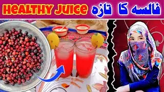 Falsa Ka Healthy Juice Made at Home/Phalsa Sharbat / Aish Musarrat Vlogs