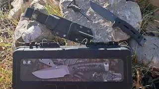 It's EXCELLENT! HX Outdoors ROCK APEX TD-18B Survival Knife & Fire Starter 🔥 DC53 Steel