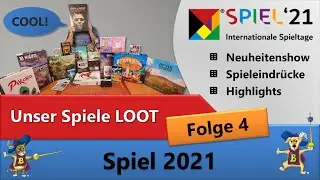 SPIEL 2021 Essen Neuheiten LOOT Highlights z.B. Golem  Spieleindr&uuml;cke Neuheitenshow in Essen & Tipps