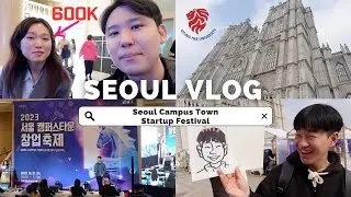 Meeting Korean Startups and Entrepreneurs! (@Seoul Campus Town Startup Festival)