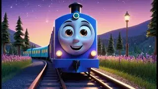 The Train on the Track Goes Choo Choo | Train Song for Kids | Fun Vehicle Rhyme