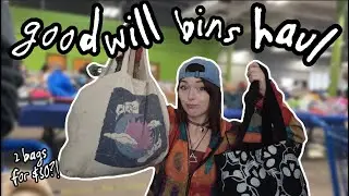 what i got at the goodwill bins! | ren faire haul + shop reopen!