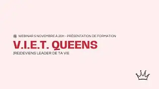 Webinaire formation Viet Queens