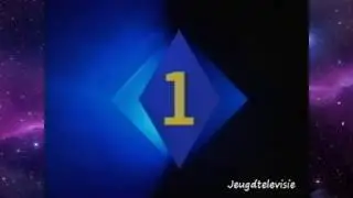 Nederland 1 eindklok en testbeeld 11-02-1995