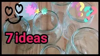 Easy Mason Jar Crafts/ Recyclage bocaux en verre et jouets animaux/DIY Glass Jar Decoration