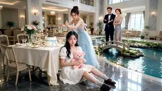 The girl is reborn as the unwanted biological daughter of a wealthy family, framed by the adopted da