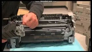 Fuser cleaning unit replace