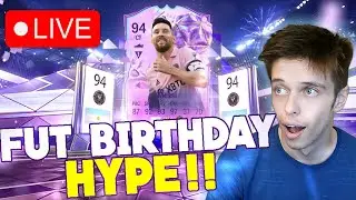 EA FC 24 LIVE 6PM CONTENT! LIVE PACK OPENING FUT BIRTHDAY! LIVE FUT BIRTHDAY PROMO!