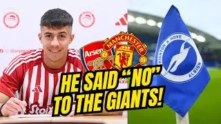 HE SAID &ldquo;NO&rdquo; TO THE GIANTS! THE WILD STORY BEHIND BRIGHTON&rsquo;S SHOCK SIGNING!