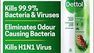 Dettol Disinfectant Spray | Honest Review #dettol
