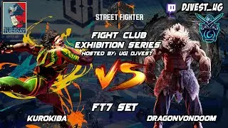SF6 Fight Club Exhibition Series - Kurokiba VS DragonVonDoom FT7 Set (Buss Ass 5-0)