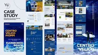 Sito Web per Centro Velico &ndash; Progetto Realizzato | Design Personalizzato, Animazioni e Parallax
