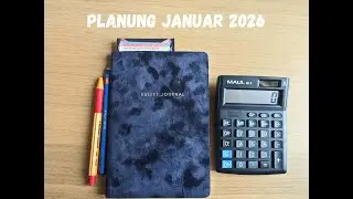 Monats-/ Budgetplanung Januar 2026 | Minus weg? | Budget als Student | Umschlagmethode 💵