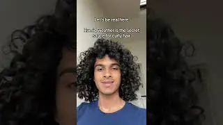 Instant ringlets and volume #curlyhair #frizzy #wavyhair #indian