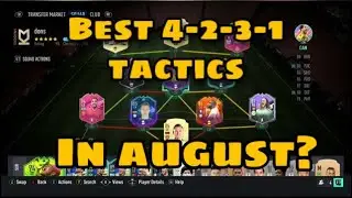 Best 4-2-3-1 custom tactics, in august!! Fifa 21 ultimate team.