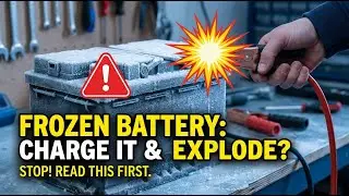 A Frozen Battery? Watch Before You Explode It  ( frozen car battery 2026 )