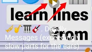🎺🎷🎹🎸. Deadly Messages (exceedingly slow parts for the ears) multi-instrument licks/solos: trumpet ..