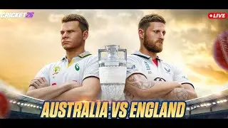 Australia vs England LIVE 🔴 The ASHES 2025-26 5th Test Day 1 🔥 | Cricket 26 LIVE Gameplay