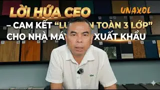 Lời Hứa CEO UNAXOL: Lưới An Toàn 3 Lớp Cho Nhà Máy Chuyển Sang Sơn Gốc Nước