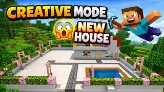 Minecraft Creative Mode in Hindi | Building New House & World Tour | Vortex Gamer 