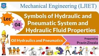 L 04 Symbol of Hydraulic and Pneumatic and Fluidproperties |Oil Hydraulics and Pneumatics|Mechanical