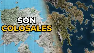 Los MAPAS m&aacute;s GRANDES en la HISTORIA de los VIDEOJUEGOS