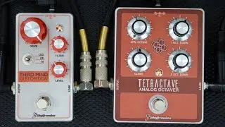 Third Mind Distortion plus Tetractave analog octaver