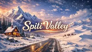 Spiti valley 😱। Himachal pardesh ।most popular cool desert in india । Beautiful place &hearts;️