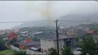 poste pega fogo