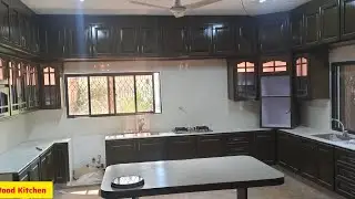 Wooden Wood Kitchen Cabinet Door Works//Solid Wood Kitchen In New video 