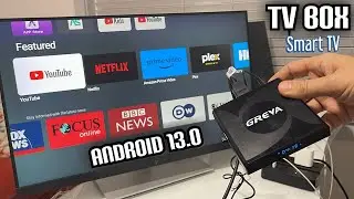 Greva | 8K Android TV Box 13.0 2 ГБ ОЗУ 16 ГБ ПЗУ Чипсет RK3528 Поддержка WiFi6 HDR10 BT5.0 USB3.0