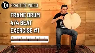 Frame Drum Rhythm Exercise #1 &ndash; Learning with the Rhythm Pin Board