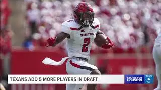 Texans add five more players in draft