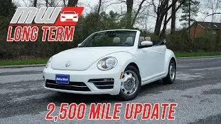 2018 Volkswagen Beetle Convertible | Long Term Update (2,500 miles)
