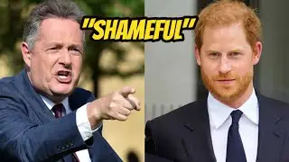 Piers Morgan 'sick' as Prince Harry addresses struggles with no support network.