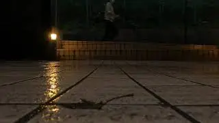 ASMR 6 Hours Rain in Tokyo Neighborhood Real time Sounds for Study/Sleep/Focus/Slice of Life